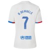 Maillot de Supporter FC Barcelone O. Dembele 7 Extérieur 2023-24 Pour Enfant